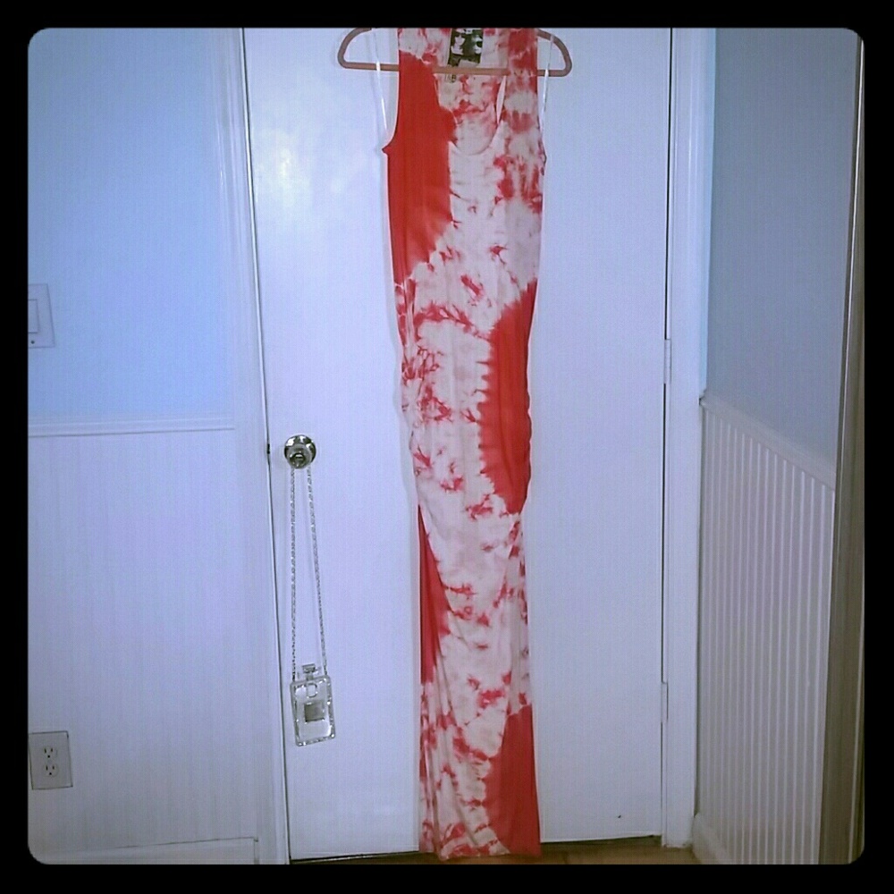 COPY - Orange tye dye maxi